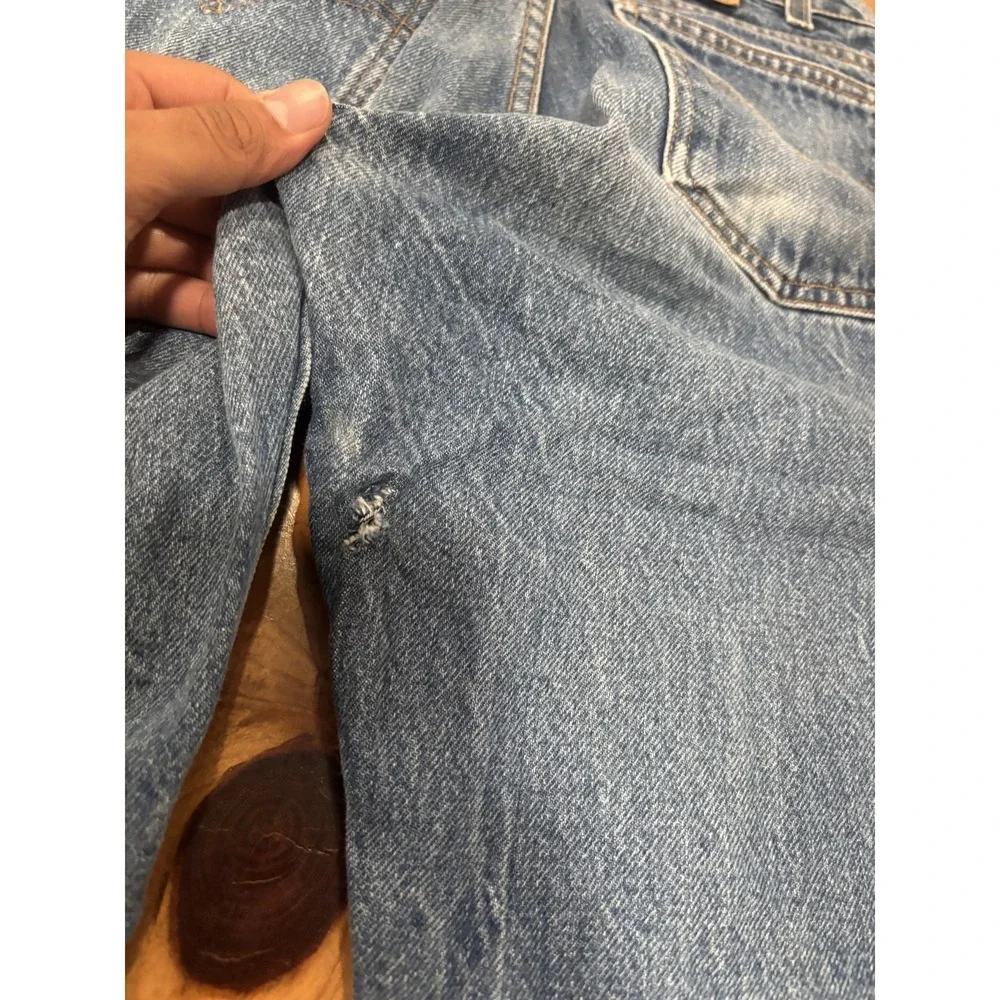 vtg 90's Levi's 505 Jeans Men's W32 L32 Medium Wash Blue 90